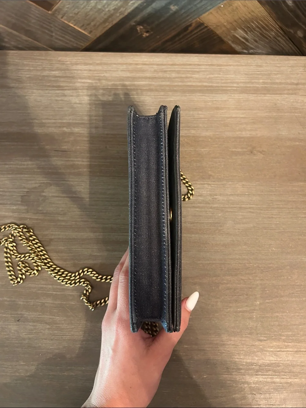 Christian Dior Diorama Wallet on Chain